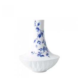 Vase blauw vouw