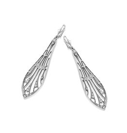 Earrings Art Deco oval Sterling Silver