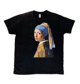 T-shirt Girl with a Pearl Earring -  L Unisex