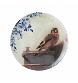 Wall plate goldfinch