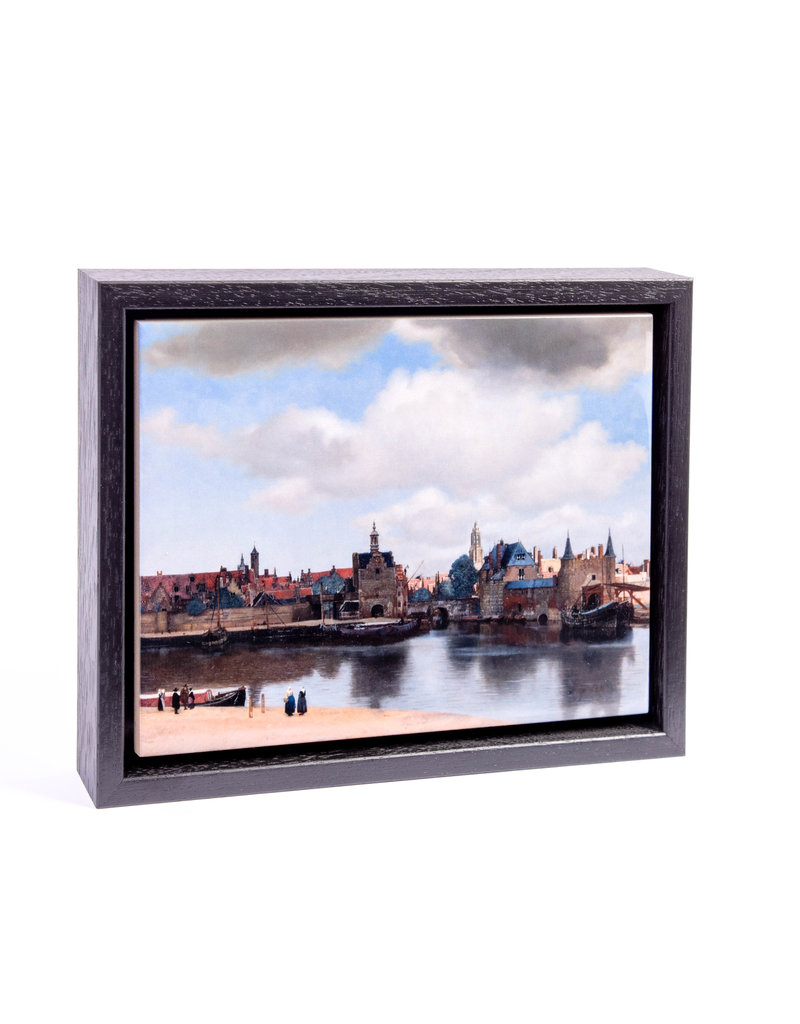 Tile with frame View of Delft
