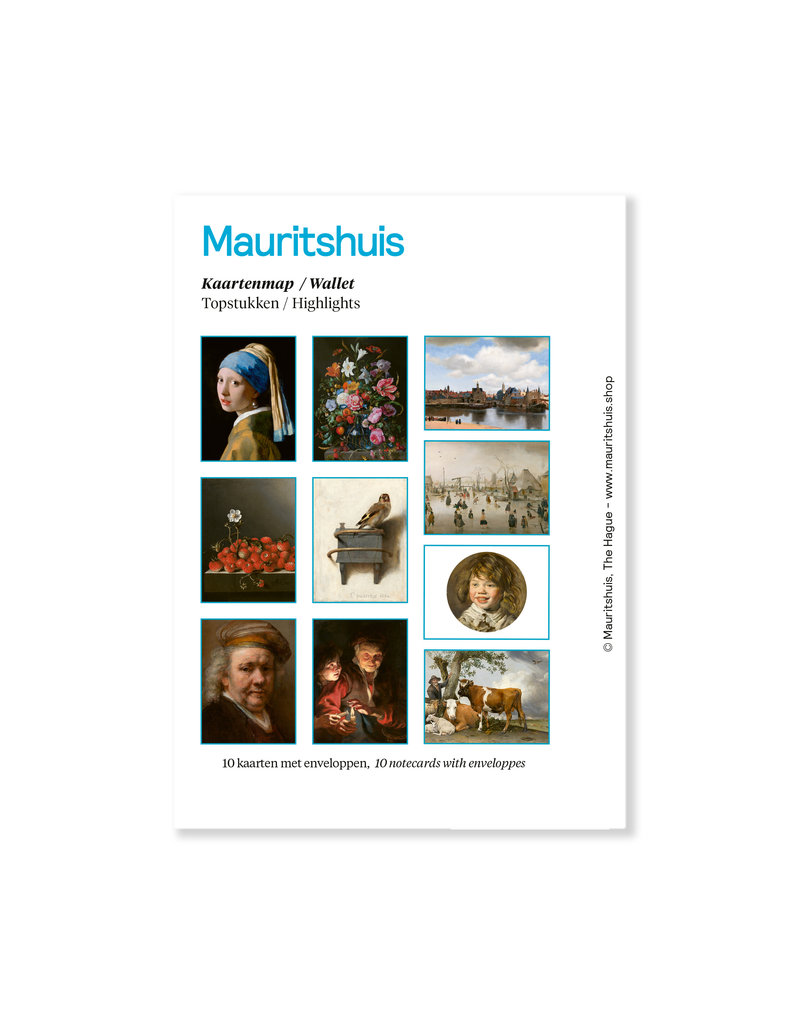 Postcards Wallet Highlights of the Mauritshuis