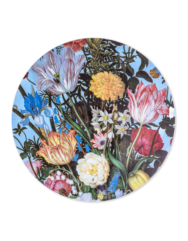 Placemat rond Bloemen Bosschaert