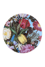 Placemat round Bloemen Bosschaert detail