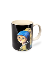 Mug Pussy Girl with a Pearl Earring