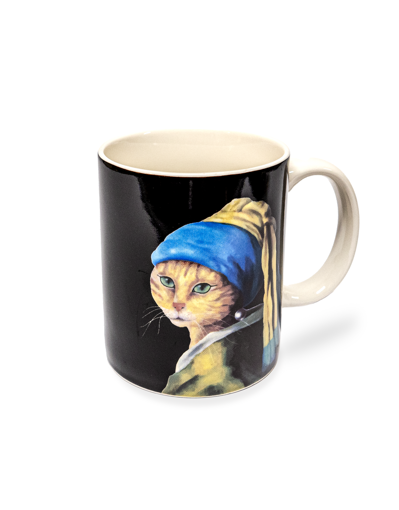 Mug Pussy Girl with a Pearl Earring