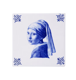 Tile Girl with a pearl earring