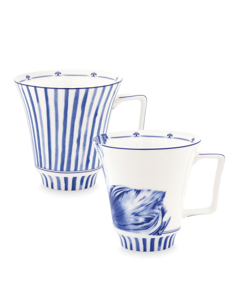 Mug Tulip/Stripes set