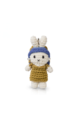 Miffy with a pearl earring - key ring