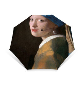 Umbrella Girl with a Pearl Earring