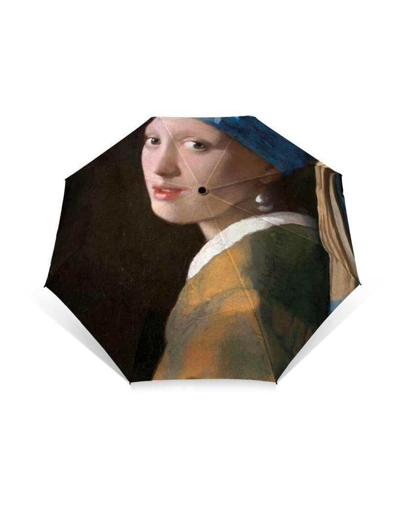 Umbrella Girl with a Pearl Earring