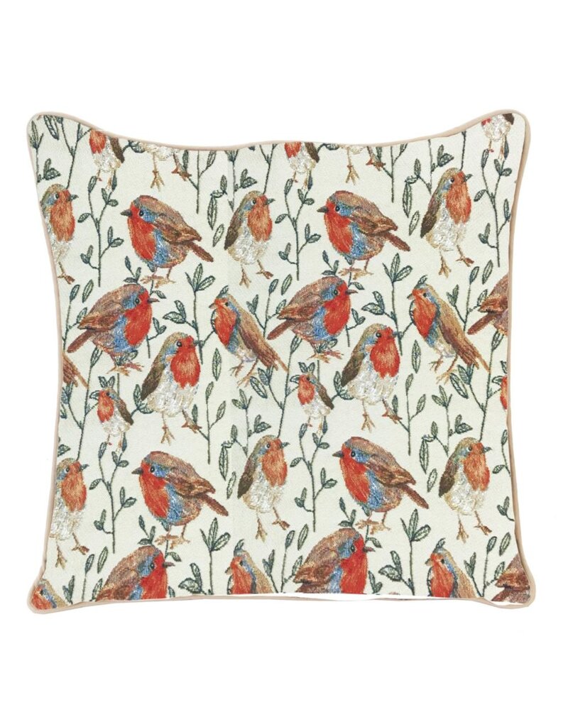 Cushion cover Robin birds