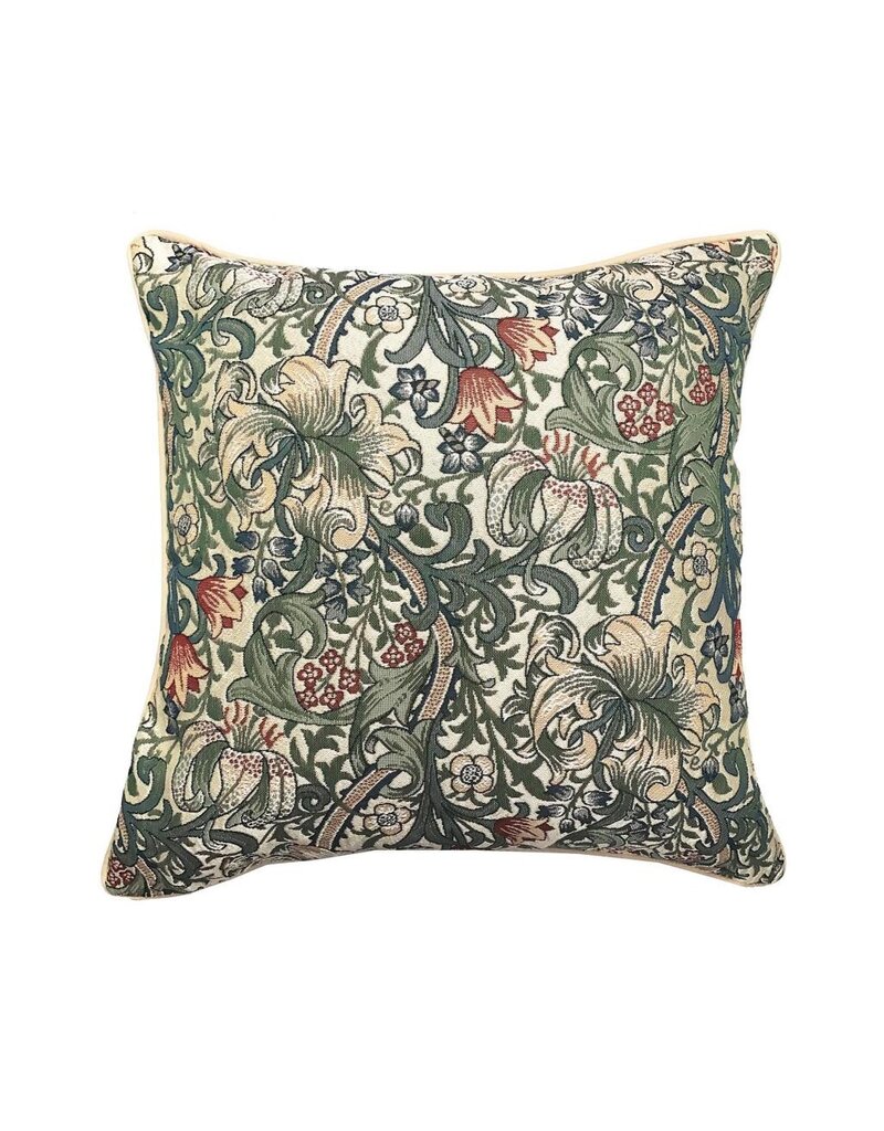 Kussenhoes  – Gouden Lelie – Bloemen – 45 cm