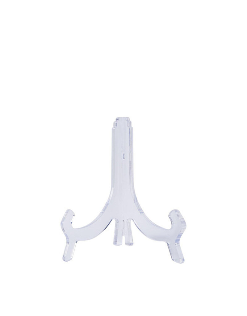Plate Stand - Transparent - 11 cm