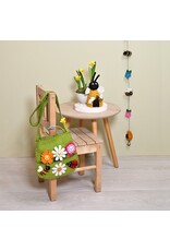 Tasje vingerpopjes "Insecten en Bloemen"