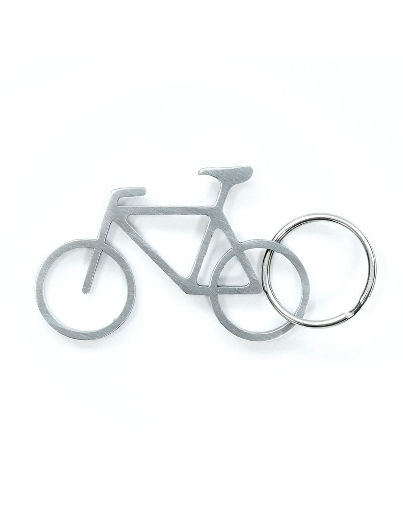 Sleutelhanger fiets en flesopener