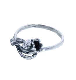 Ring Tulp Sterling Zilver