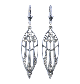Oorbellen Art Nouveau Sterling Zilver