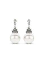 Earrings Sterling Silver Art Nouveau