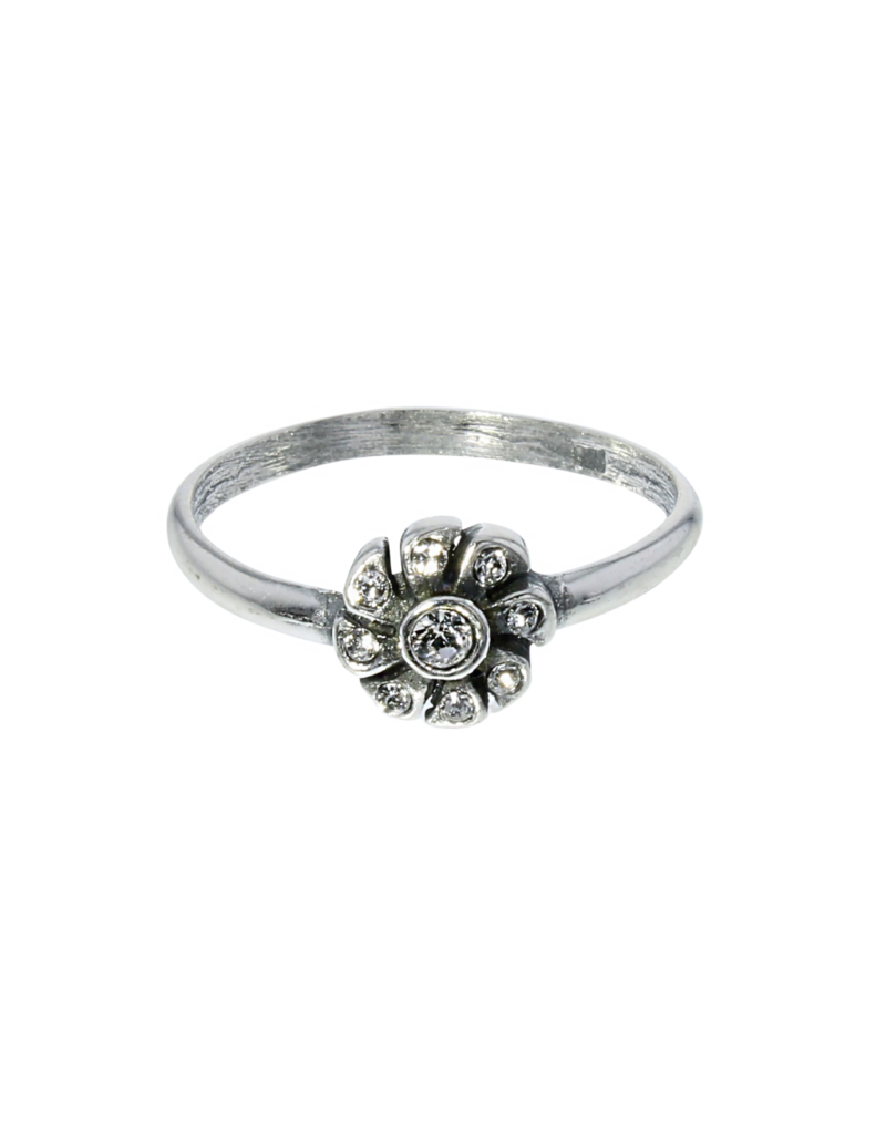 Ring Bloem Sterling Zilver