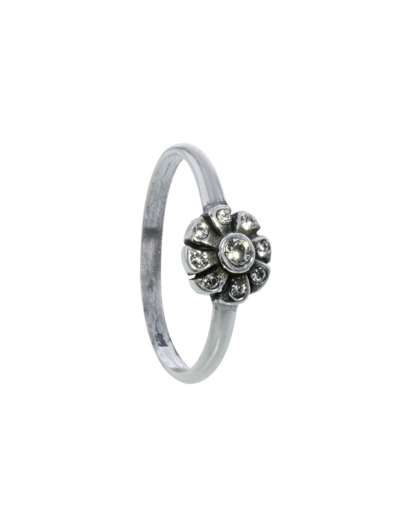 Ring Bloem Sterling Zilver