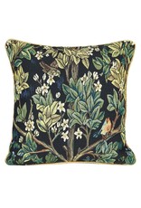 Cushion cover luxury tapestry fabric – Blue tree of Life Morris