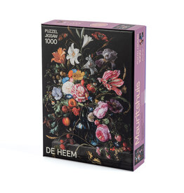 Puzzel Vaas met Bloemen (Heem)