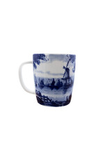 Delfts blue mug Dutch Landscape
