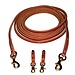 Berlin custom leather Draw Reins