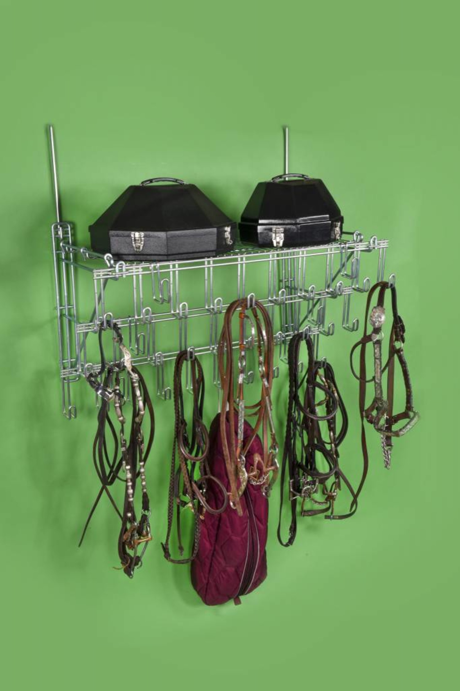 3 Tier Bridle rack Eurohorse western riding supplies