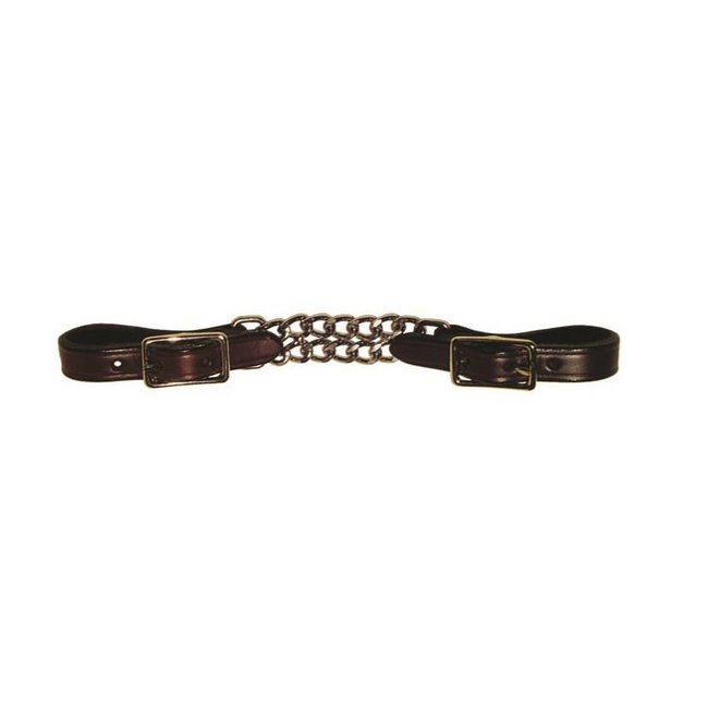 Berlin custom leather Dubbele kinketting