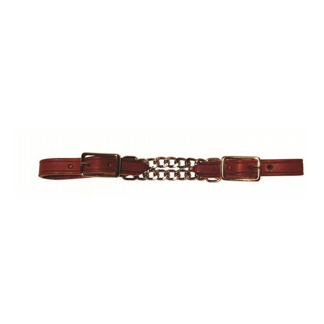 Berlin custom leather Dubbele kinketting