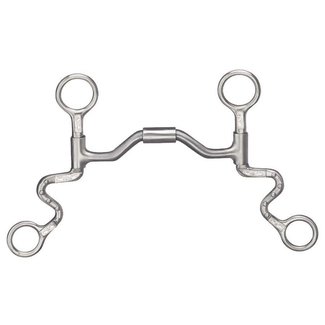 Western Rawhide FG Low Port Hinged Futurity Bit