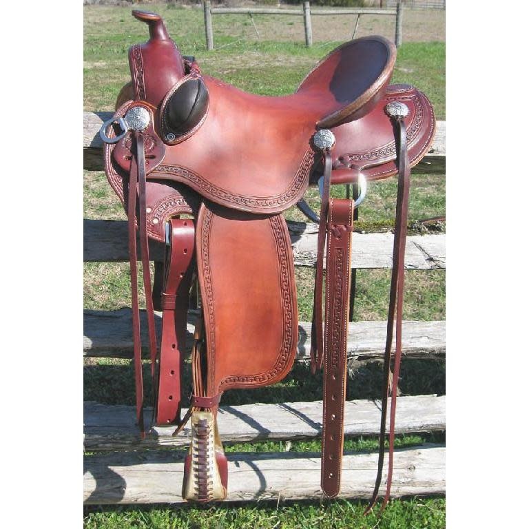 Mike Branch Natural Ride Saddle EUROHORSE western riding supplies