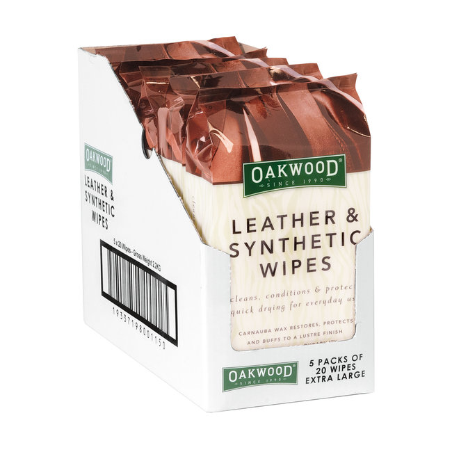 Oakwood Leather and Synthetic Wipes
