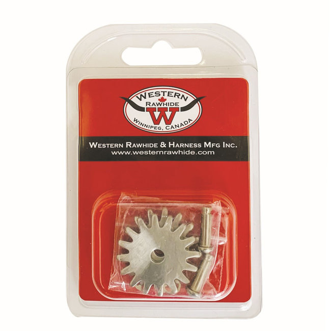 Western Rawhide Stainless Steel Rowel Set