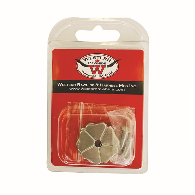 Western Rawhide Stainless Steel Rowel Set