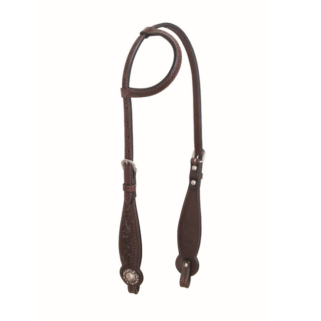 Floral and Basket two ear headstall