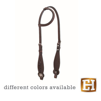 Floral and Basket two ear headstall