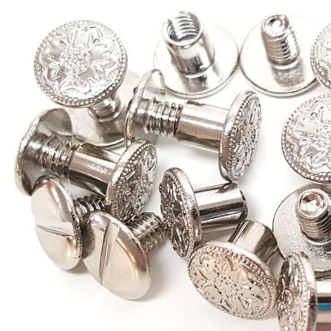 Weaver Leather Chicago screws  (per zakje)