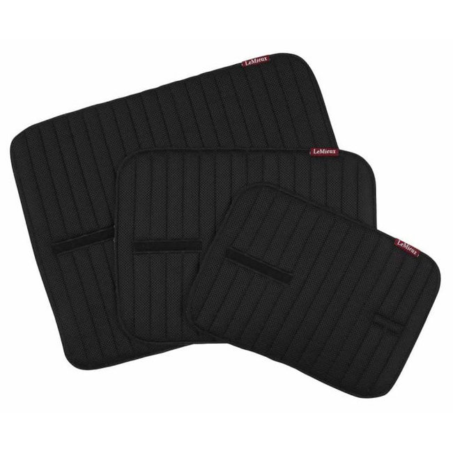 Memory Foam Bandage Pads Black