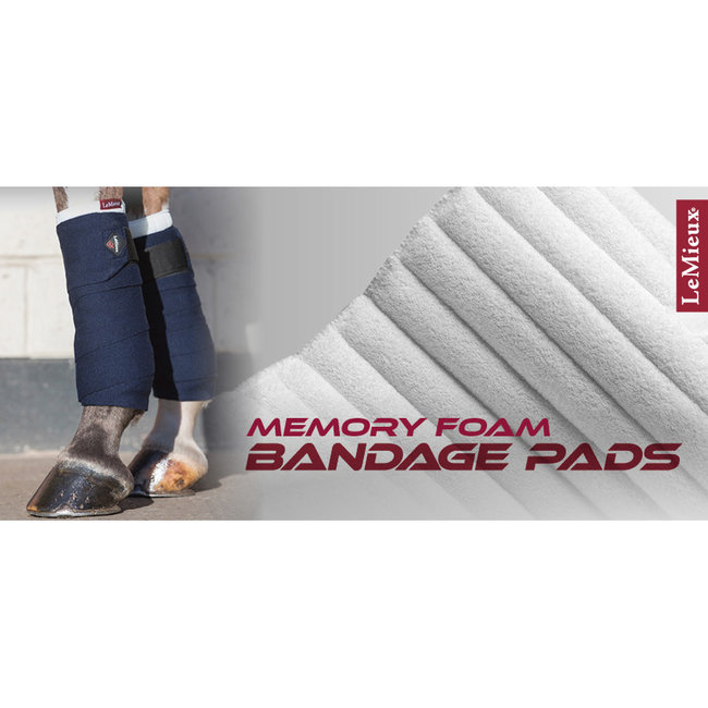 Memory Foam Bandage Pads Black