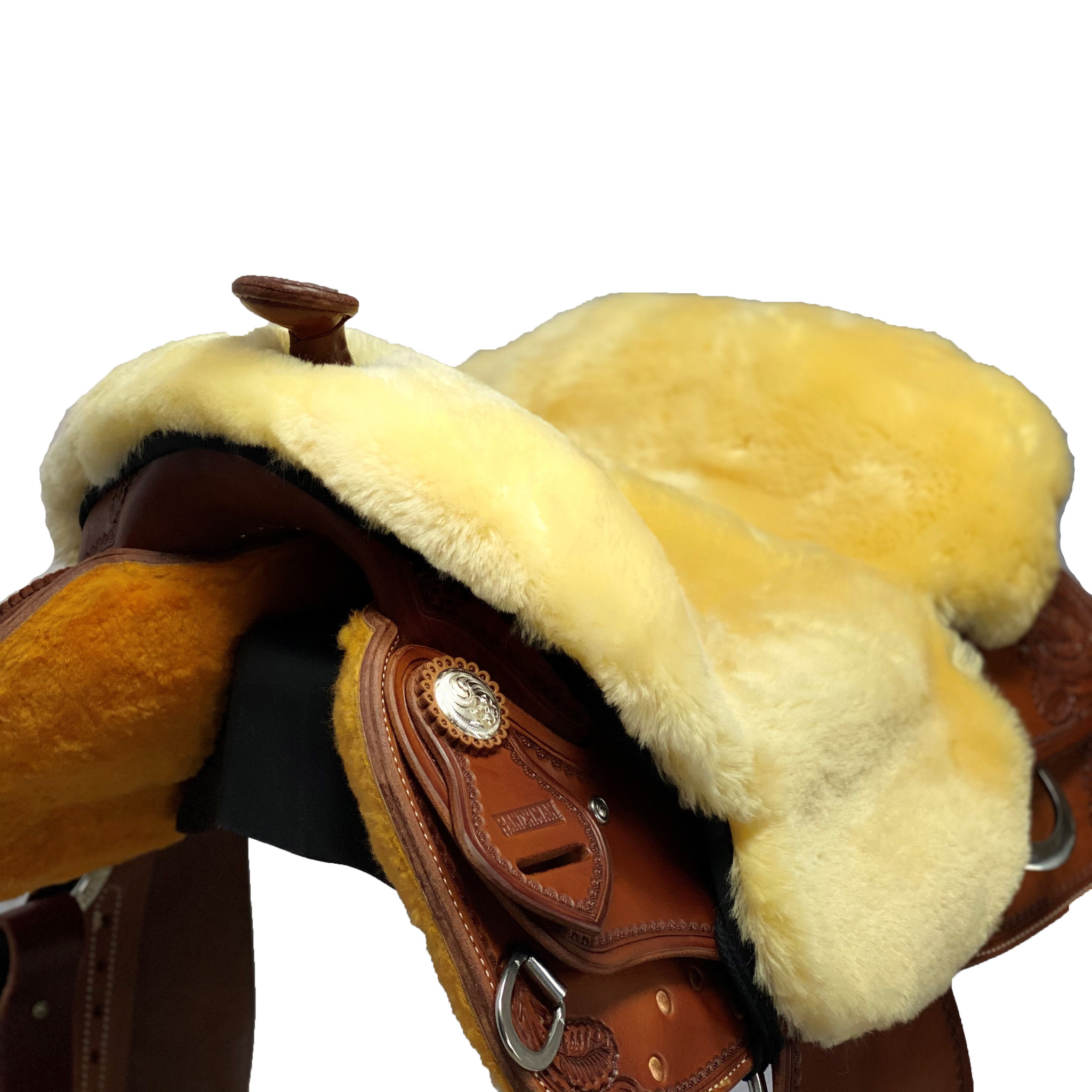 SheepskinSeat saver EUROHORSE western riding supplies