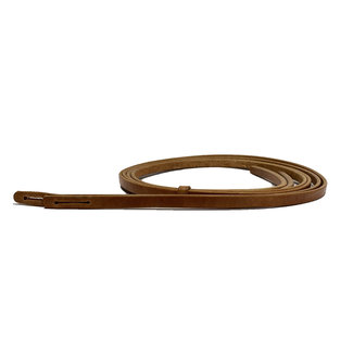 Berlin custom leather Slot End Reins / Slit Reins