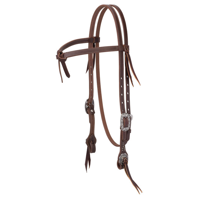 Weaver Leather Working Tack Floral Futurity Headstall