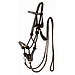 Rope & Rawhide Bitless Bridle With Reins