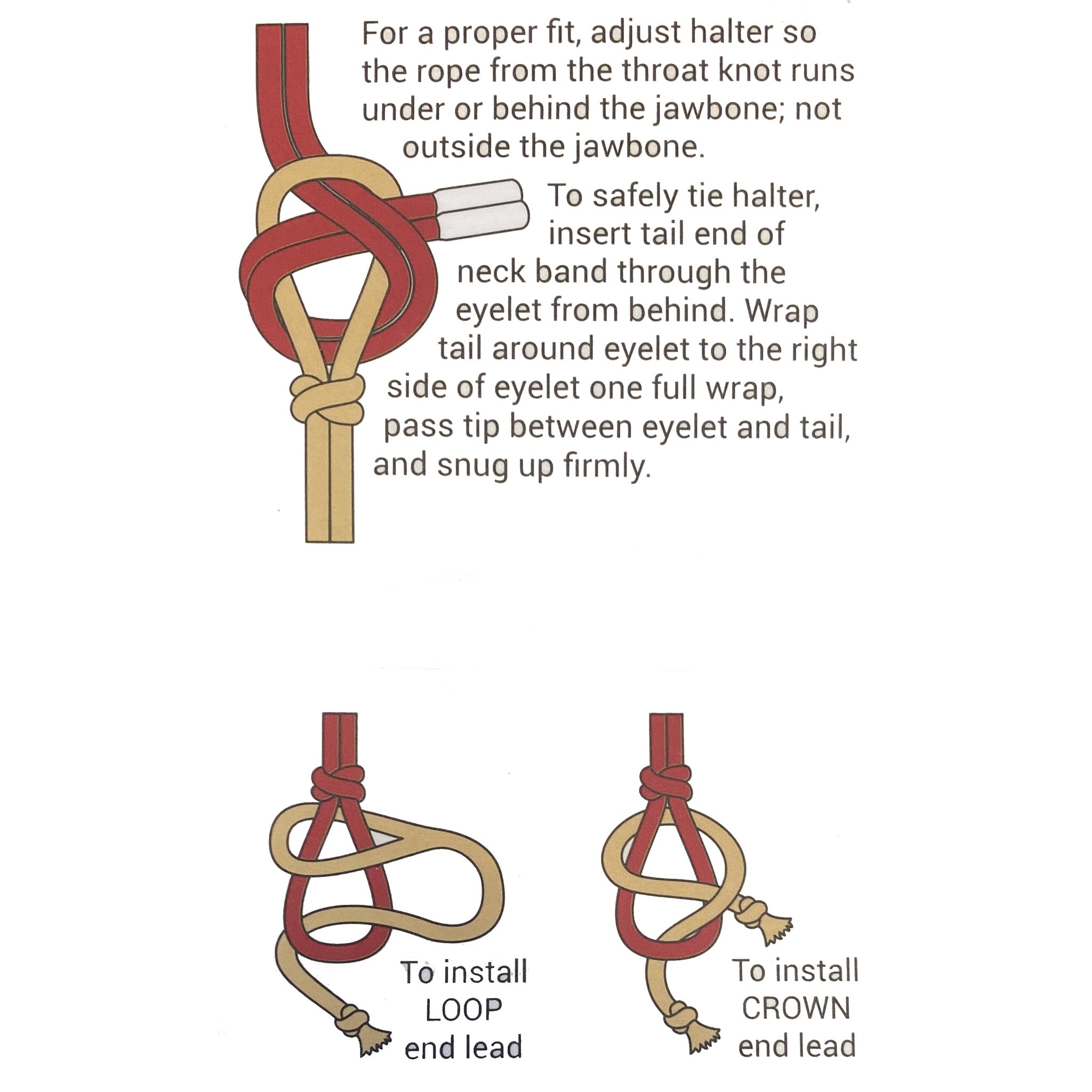 4 Ropes Knot Silvertip Four Knot Rope Halter - Euro-horse western riding supplies
