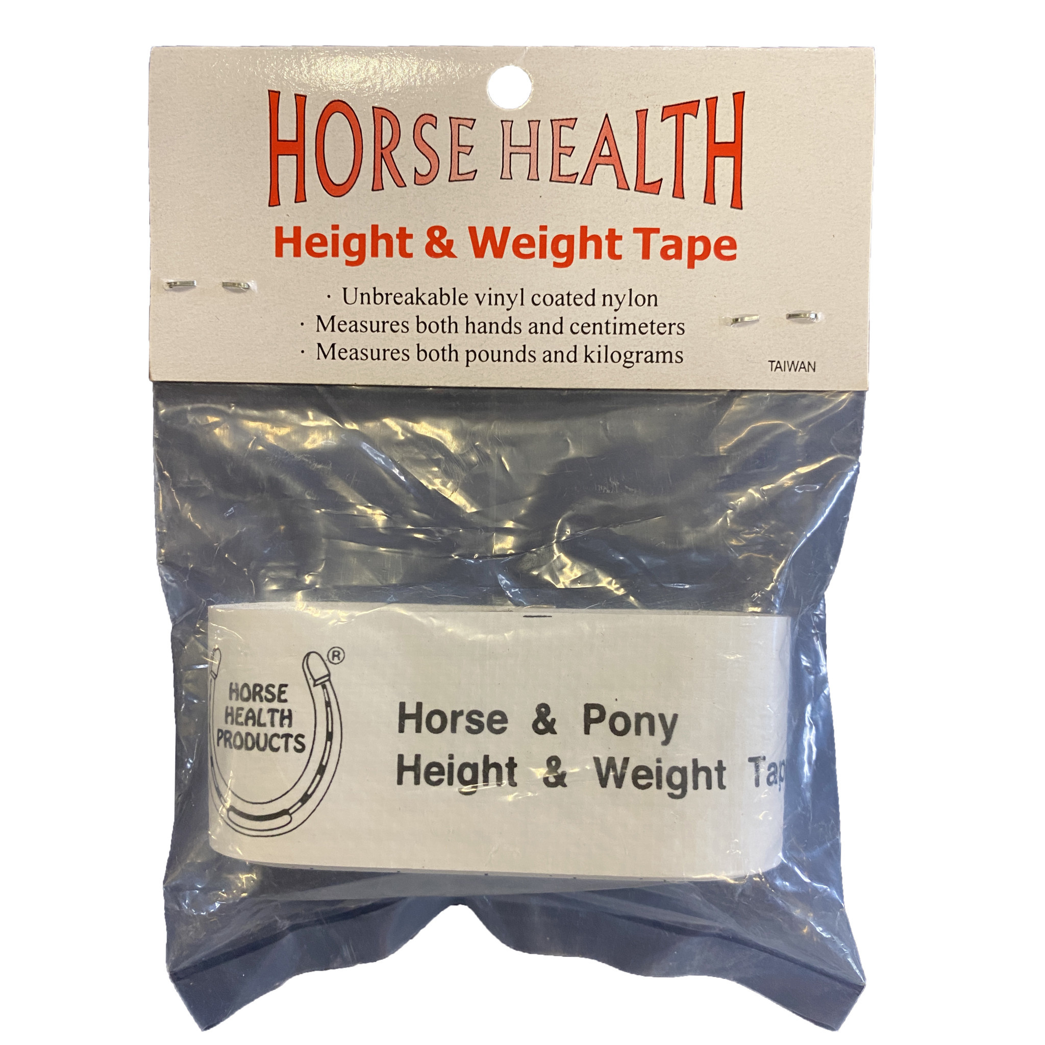 Heel Conceit Persoonlijk Horse Health Height&Weight Tape - EURO-HORSE western riding supplies