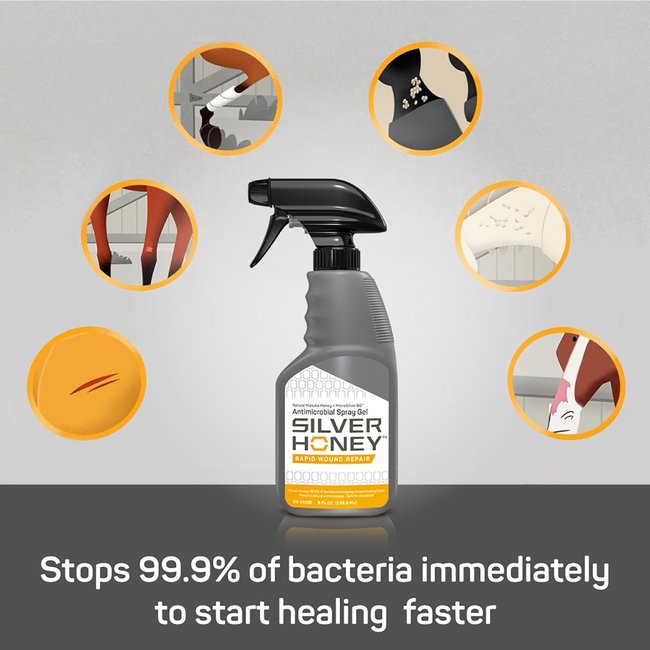 Silver Honey® Rapid Wound Repair Spray Gel
