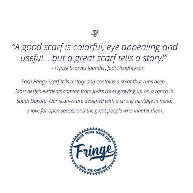 Fringe Scarves Wild Rag Just Praying